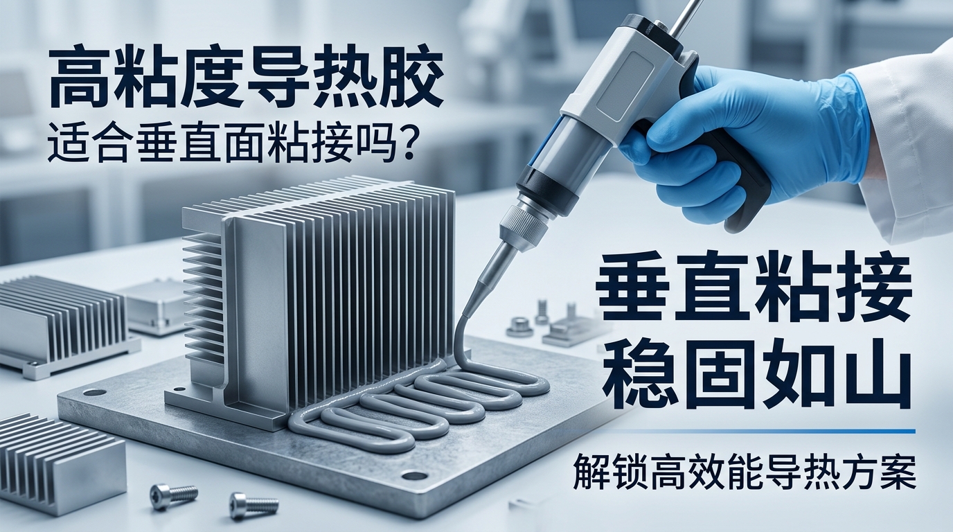 高粘度导热胶：适用于垂直面粘接吗