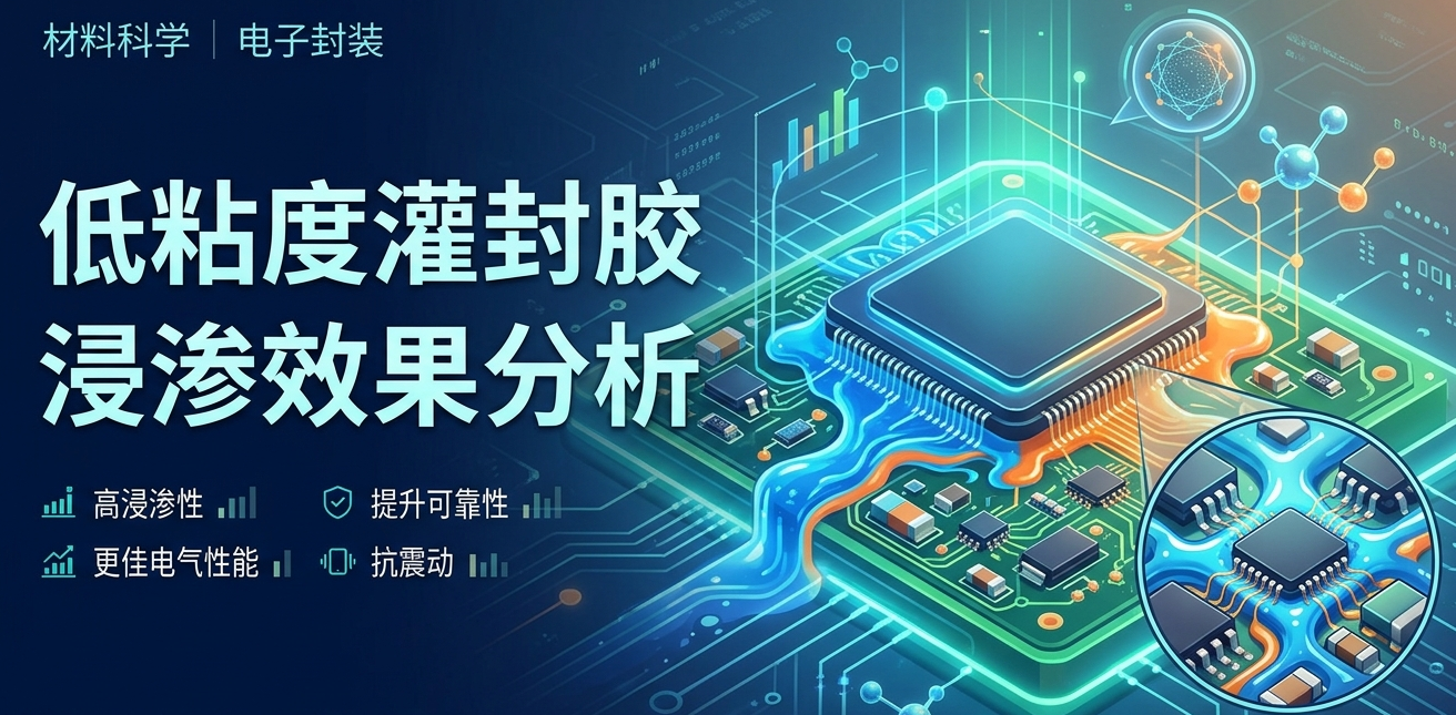 低粘度灌封胶浸渗效果分析与应用 |铬锐特实业