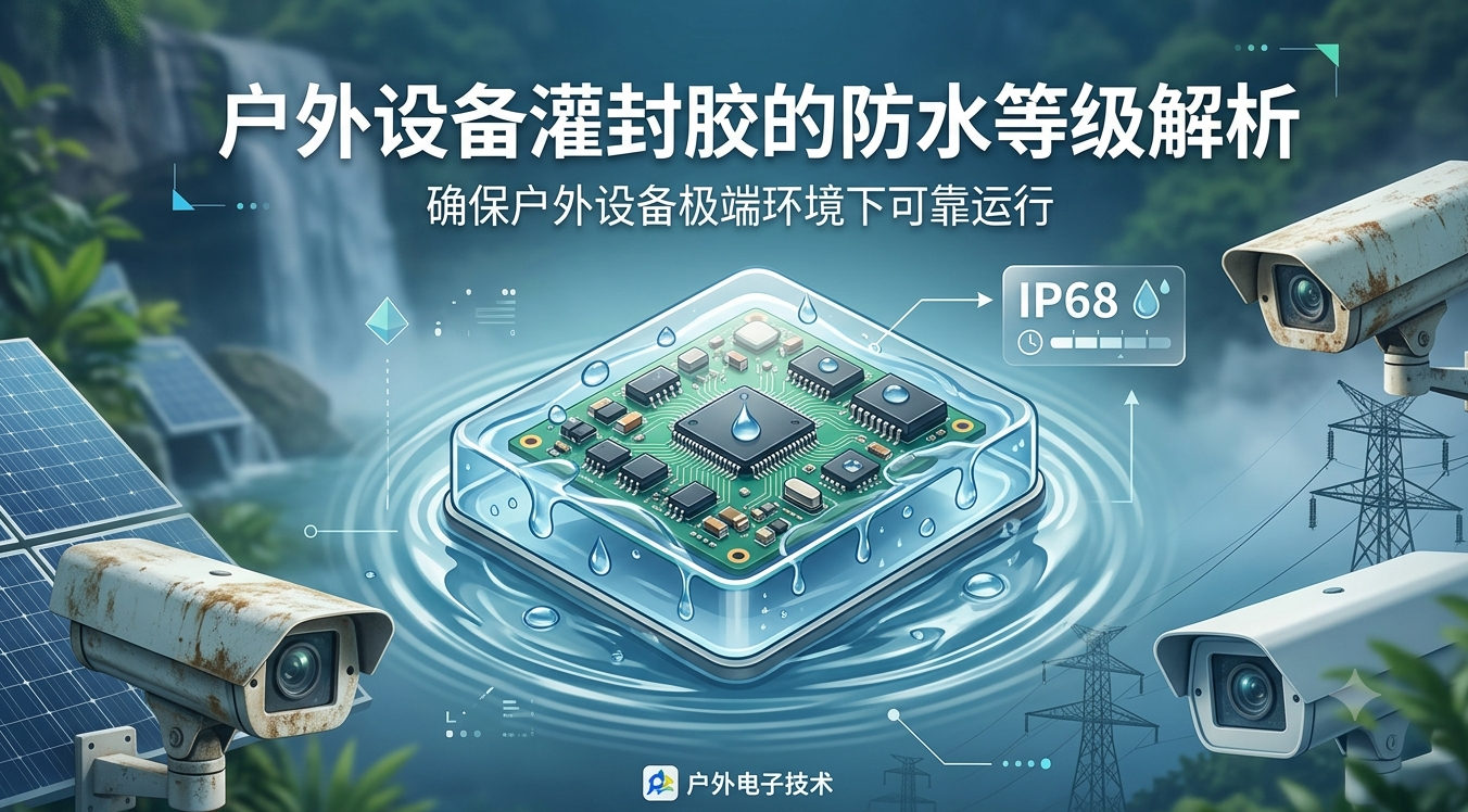 户外设备灌封胶的防水等级解析