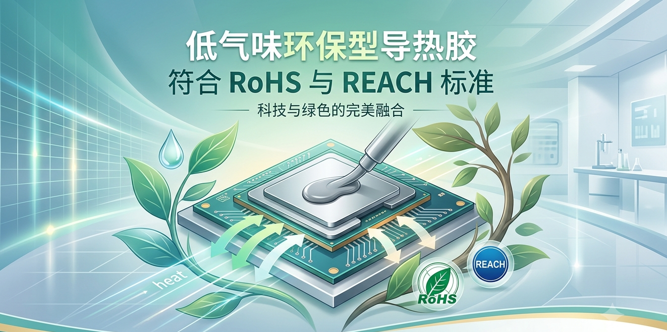 低气味环保型导热胶:符合RoHS与REACH标准