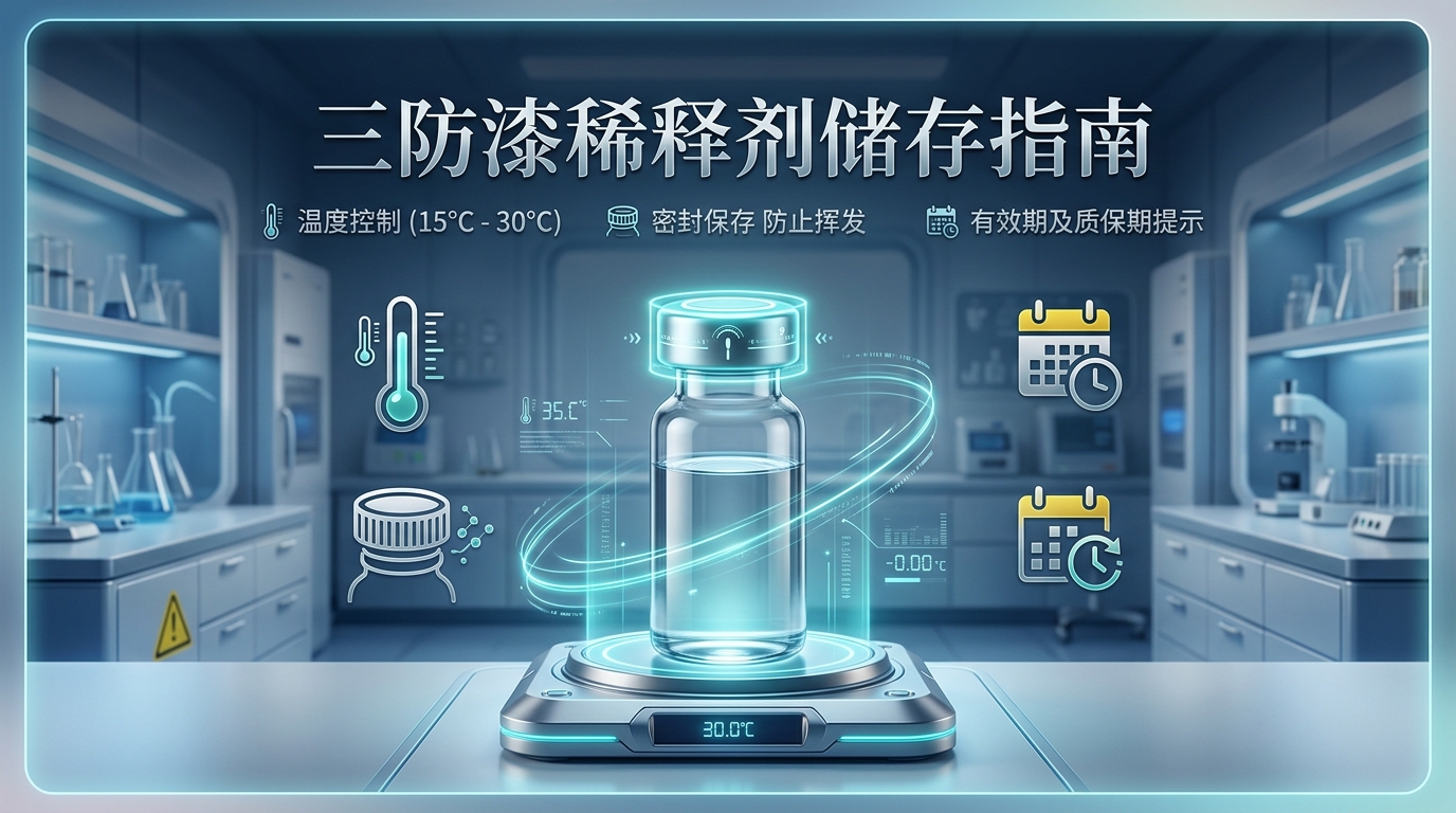 三防漆稀释剂怎么存？温度、密封和保质期一次说清