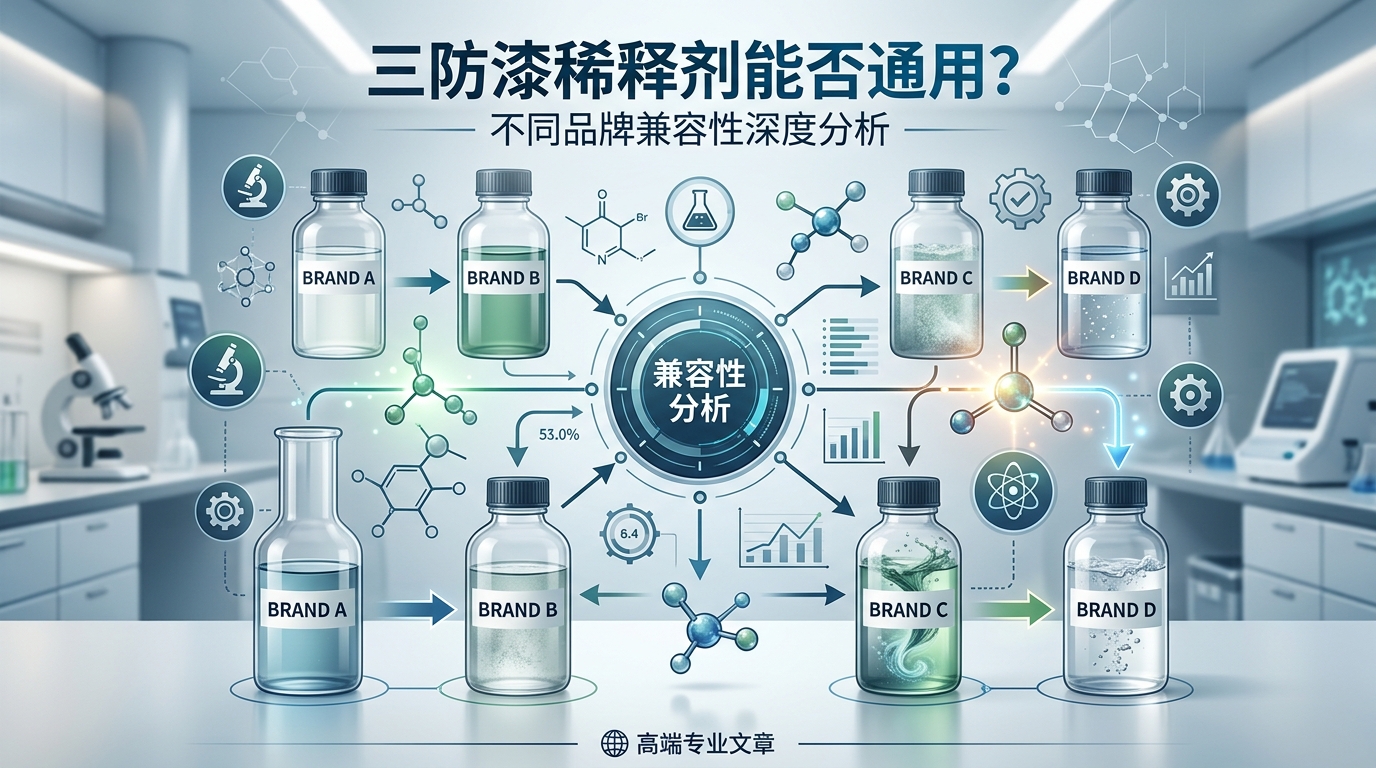 三防漆稀释剂能否通用？不同品牌兼容性深度分析