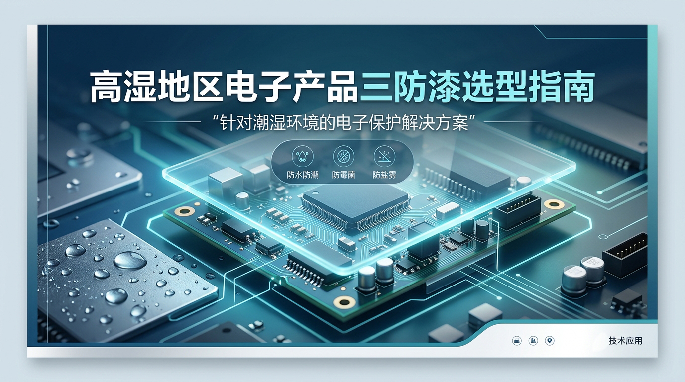 高湿地区电子产品三防漆选型指南