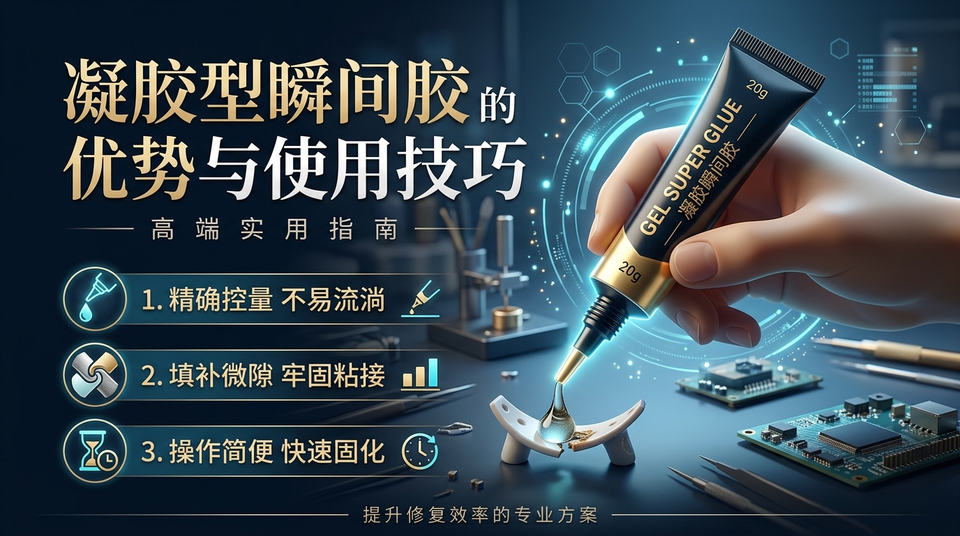 凝胶型瞬间胶的优势与使用技巧