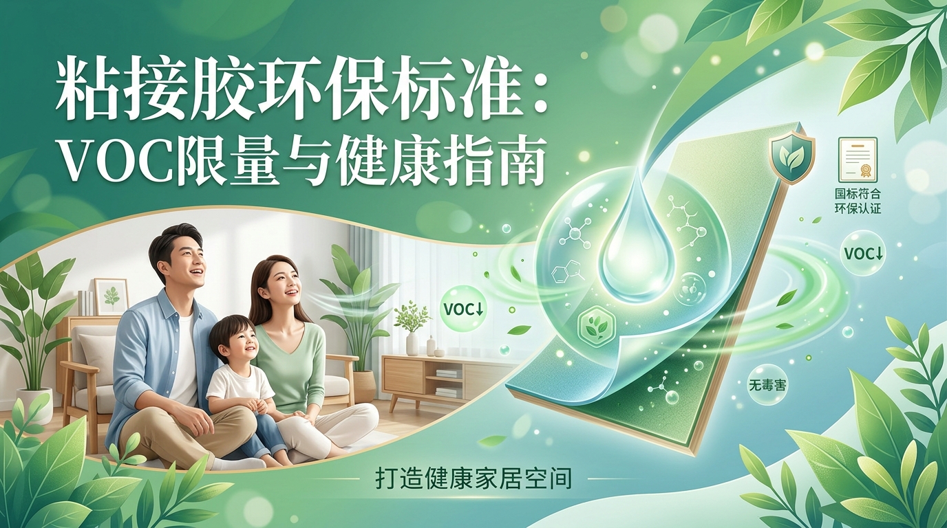 粘接胶环保标准科普:VOC限量与健康选择