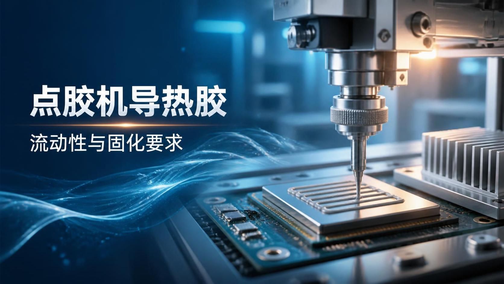 点胶机专用导热胶：流动性与固化速度要求